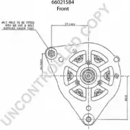 Генератор PRESTOLITE ELECTRIC 66021584 2815730 O5 ND4L IT2K3Y