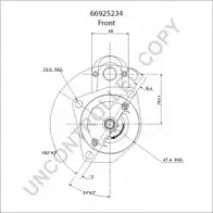 Стартер PRESTOLITE ELECTRIC 66925234 2815764 WQIUX5 VJ9 PWUE