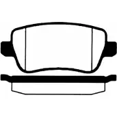 Тормозные колодки, дисковые, комплект RAICAM 2824932 RA.0904.0 2 4348 904.0