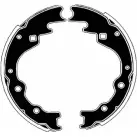 Тормозные колодки, комплект RAICAM 2825383 SP70A RA25450 254 5