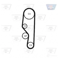 Ремень ГРМ OPTIBELT KT 1015 788536 58112 x 3/4" zrk1124 - Изображение 3