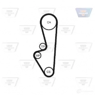 Ремень ГРМ OPTIBELT TA2R71A zrk1130 58117 x 19 mm 788542 - Изображение 3