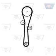 Ремень ГРМ OPTIBELT 788762 zrk1427 KT 1252 HR 76095 x 23,4 mm - Изображение 3