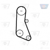 Ремень ГРМ OPTIBELT zrk1050 788471 41115 x 3/4" Q47AIIT - Изображение 3