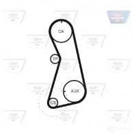 Комплект ремня ГРМ OPTIBELT HR 96121 x 18 mm kt1288 787893 ZRK1237 - Изображение 2