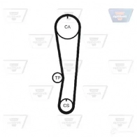 Комплект ремня ГРМ OPTIBELT ZRK1295 kt1298 787905 HR 76097 x 25 mm - Изображение 2