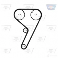 Комплект ремня ГРМ OPTIBELT kt1151 41142 x 18 mm 787748 ZRK1309 - Изображение 2