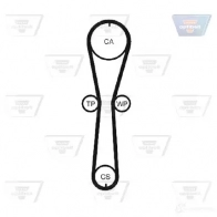 Комплект ремня ГРМ OPTIBELT kt1126 787728 KT1126W1 HR 58087 x 17 mm - Изображение 2