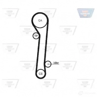 Комплект ремня ГРМ OPTIBELT 787871 kt1269 HR 76111 x 25 mm ZRK1169 - Изображение 2