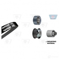 Комплект ремня ГРМ OPTIBELT ZRK1468 788038 KT1403W 1 kt1403 - Изображение 3