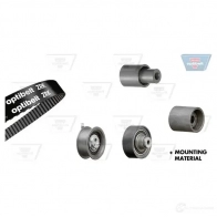 Комплект ремня ГРМ OPTIBELT kt1322 KT1322W1 HRS 65141 x 25 mm 787930 - Изображение 2