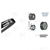 Комплект ремня ГРМ OPTIBELT kt1207 787795 KT1207W1 HR 40818 x 20 mm - Изображение 2