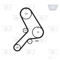 Комплект ремня ГРМ OPTIBELT 99170 x 25 mm ZRK1251 787802 kt1211 - Изображение 2