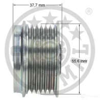 Обгонная муфта генератора OPTIMAL F5-1077 H 2A7A3C 4031185668378 1285950 - Изображение 3