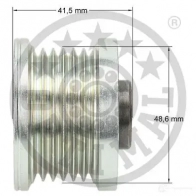 Обгонная муфта генератора OPTIMAL HOJ7 V28 1285966 4031185668569 F5-1096 - Изображение 3
