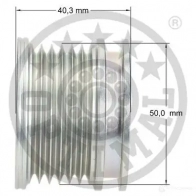 Обгонная муфта генератора OPTIMAL RN62L Z 1285881 F5-1007 4031185667678 - Изображение 3
