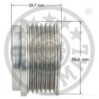 Обгонная муфта генератора OPTIMAL 1285930 4031185668170 F5-1057 1PDB W - Изображение 3