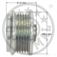 Обгонная муфта генератора OPTIMAL CEEK 8R F5-1030 4031185667906 1285904 - Изображение 3
