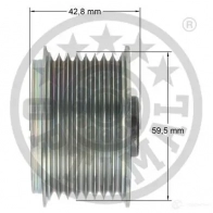 Обгонная муфта генератора OPTIMAL 1285967 VRC SDLT F5-1097 4031185668576 - Изображение 3