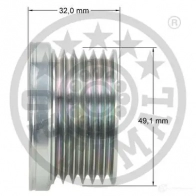 Обгонная муфта генератора OPTIMAL B6G HK F5-1053 4031185668132 1285926 - Изображение 3