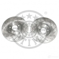 Тормозной диск OPTIMAL V U66RD BS-7836HC 4058787131970 Mercedes E-Class (S211) 3 Универсал 3.0 E 320 T CDI 4 matic (2189) 224 л.с. 2005 – 2009