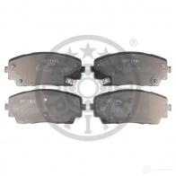 Тормозные колодки дисковые, комплект OPTIMAL T2M0D8N 253 65 Kia Picanto (TA) 2 Хэтчбек 1.2 87 л.с. 2011 – 2025 BP-12536