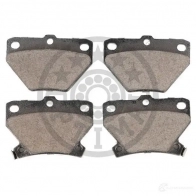 Тормозные колодки дисковые, комплект OPTIMAL BP-10415 23522 2 3521 1424546617 - Изображение 2