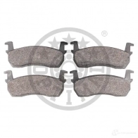 Тормозные колодки дисковые, комплект OPTIMAL LBO8L 2 0957 1273838 9359 - Изображение 2