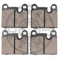 Тормозные колодки дисковые, комплект OPTIMAL T W00WZZ 1272225 12535 4031185371445 - Изображение 2