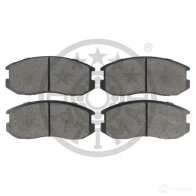 Тормозные колодки дисковые, комплект OPTIMAL 1424546346 8OCWF 2 1650 BP-09714 - Изображение 2