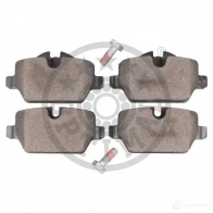 Тормозные колодки дисковые, комплект OPTIMAL 2362 3 BP-12236 1424546798 23624 - Изображение 2