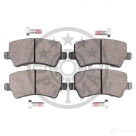 Тормозные колодки дисковые, комплект OPTIMAL GGZ6KJH 2 4496 1424925268 BP-12401 - Изображение 2