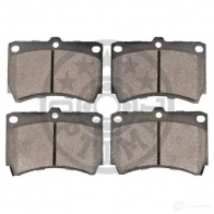 Тормозные колодки дисковые, комплект OPTIMAL 21655 1424546322 BP-09661 21 654 - Изображение 2