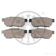 Тормозные колодки дисковые, комплект OPTIMAL 1271774 4031185012164 2W UVK 12061 - Изображение 2
