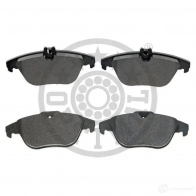 Тормозные колодки дисковые, комплект OPTIMAL UUI4R 9 1437724334 BP-12515 - Изображение 2