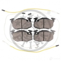 Тормозные колодки дисковые, комплект OPTIMAL BP-09750 2090 5 20906 1424546355 - Изображение 2