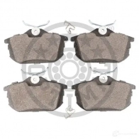 Тормозные колодки дисковые, комплект OPTIMAL BP-10093 2 1861 1424546492 MFISCRA - Изображение 2