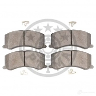 Тормозные колодки дисковые, комплект OPTIMAL 8HJQXG7 23 400 BP-10080 1424546484 - Изображение 2
