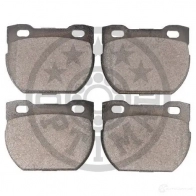 Тормозные колодки дисковые, комплект OPTIMAL 1424546471 23 471 HDK1NS BP-10058 - Изображение 2
