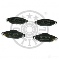 Тормозные колодки дисковые, комплект OPTIMAL T5874 1424925439 BP-12574 2 4864 - Изображение 2