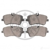 Тормозные колодки дисковые, комплект OPTIMAL 23145 2 3144 1424546623 BP-10467 - Изображение 2