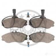 Тормозные колодки дисковые, комплект OPTIMAL 4058787121988 1424546406 BP-09842 A 888QL - Изображение 2