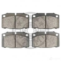 Тормозные колодки дисковые, комплект OPTIMAL BP-09360 1424546204 2C68K 2 0939 - Изображение 2