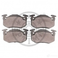 Тормозные колодки дисковые, комплект OPTIMAL BP-09896 M0XK2P 1424546426 206 34 - Изображение 2