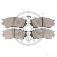 Тормозные колодки дисковые, комплект OPTIMAL 4058787122404 UL8 GU3 1424546448 BP-09949 - Изображение 2