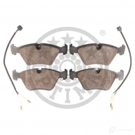 Тормозные колодки дисковые, комплект OPTIMAL 4058787121711 1424546379 STUO Z BP-09794 - Изображение 2