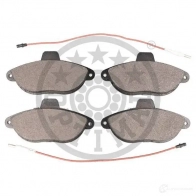 Тормозные колодки дисковые, комплект OPTIMAL 1424546489 4C1XJPM BP-10089 230 42 - Изображение 2