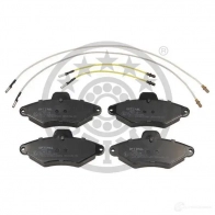Тормозные колодки дисковые, комплект OPTIMAL BP-09856 4DTSB 1424546411 216 31 - Изображение 1