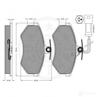 Тормозные колодки дисковые, комплект OPTIMAL 39I387 P 4031185143257 9491 1274008 - Изображение 3