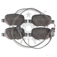 Тормозные колодки дисковые, комплект OPTIMAL 12553 8V7U D59 4031185576086 1272243 - Изображение 1